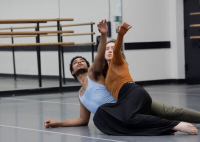 Isabella Pagano And Jai Perez In Rehearsa Large
