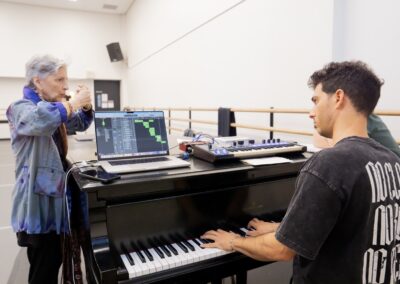 Jacqulyn Buglisi With Stahv Danker And Erán Fink In Rehearsal Large