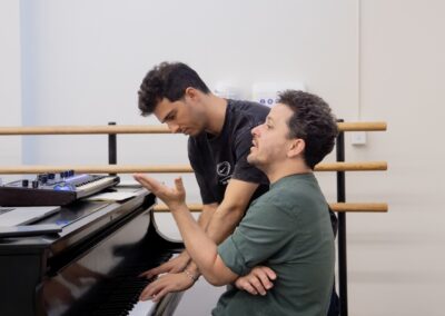 Stahv Danker And Erán Fink In Rehearsal Large